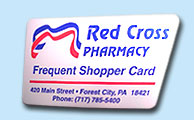Red Cross Pharmacy Frequent Shopper Card